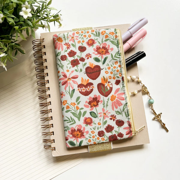 *LAST CHANCE* Holy Family Hearts Bible and Planner Pouch
