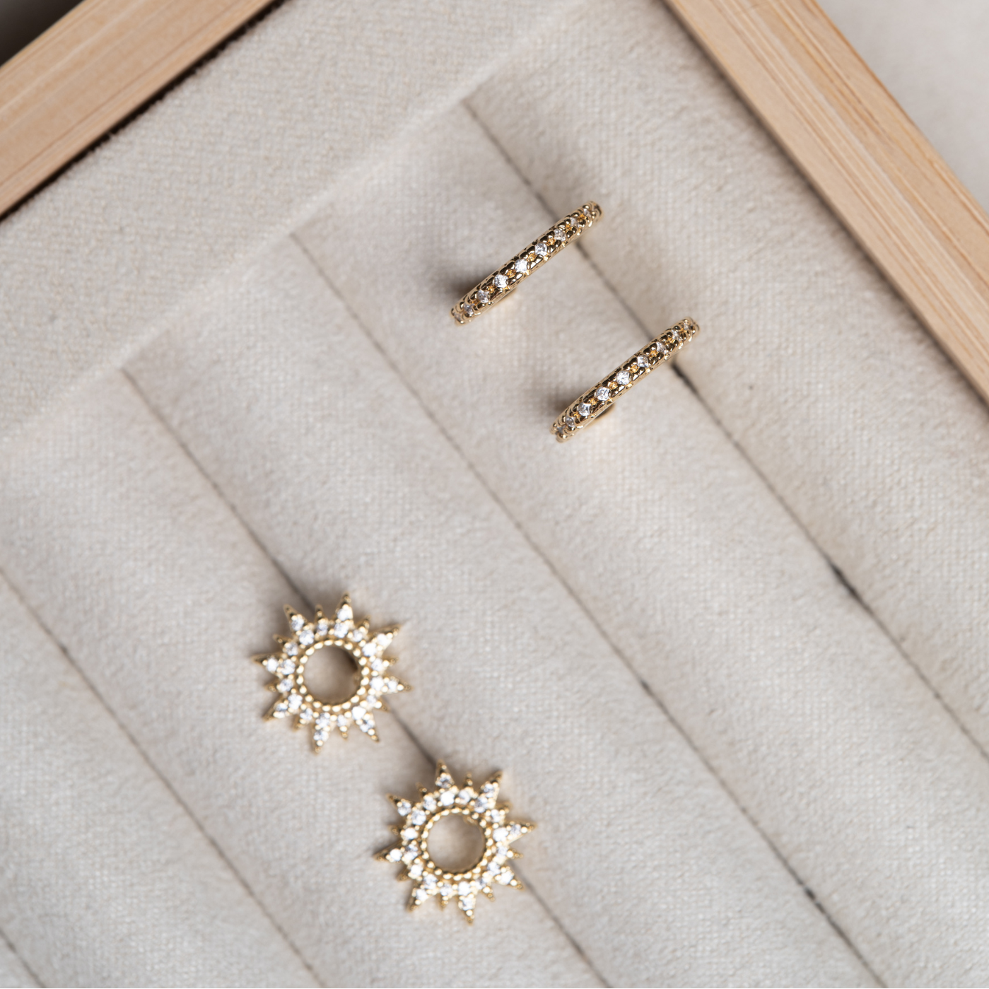 Minimalist ‘Lux’ Earrings // 18k Gold-Filled