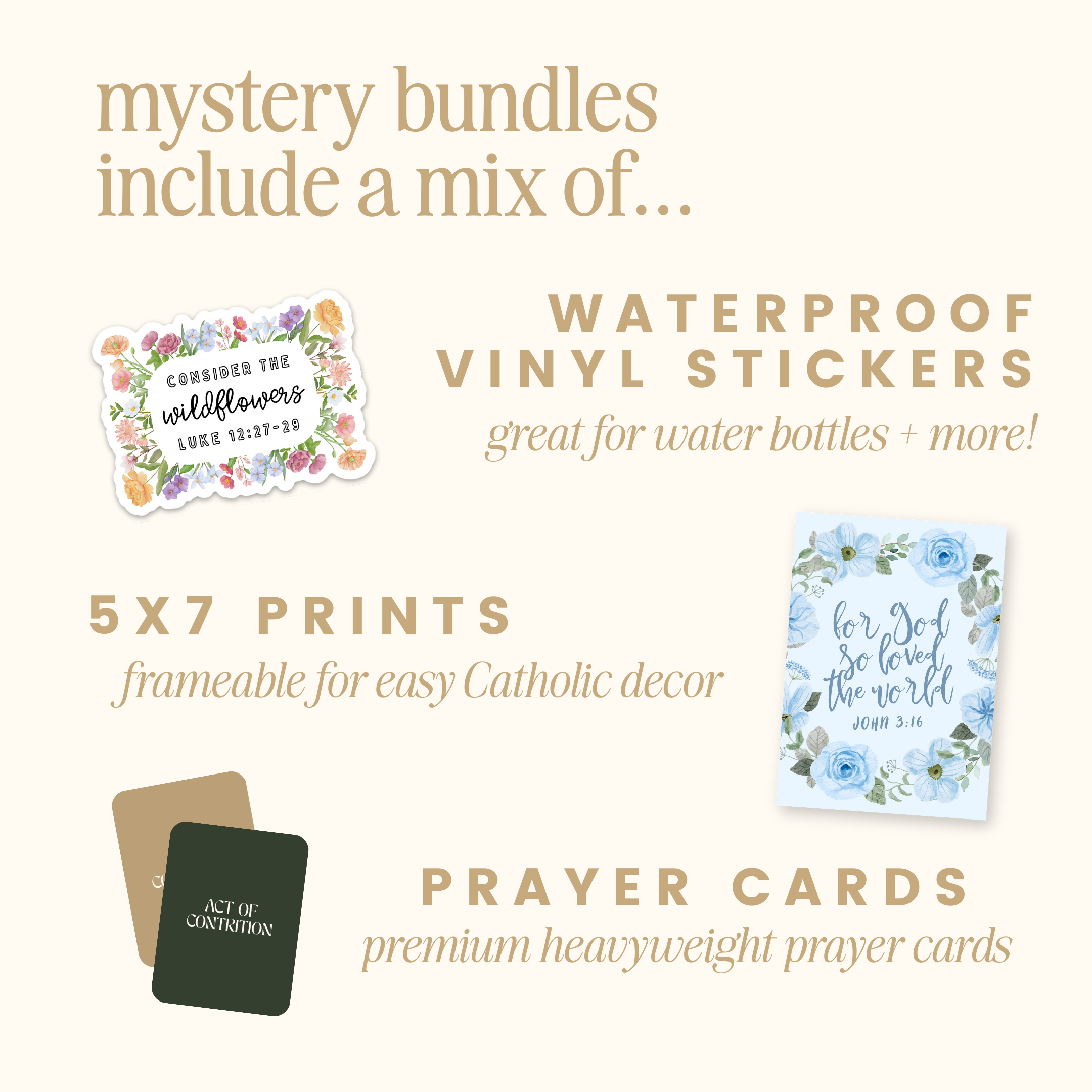 Catholic Lettermail Mystery Bundle