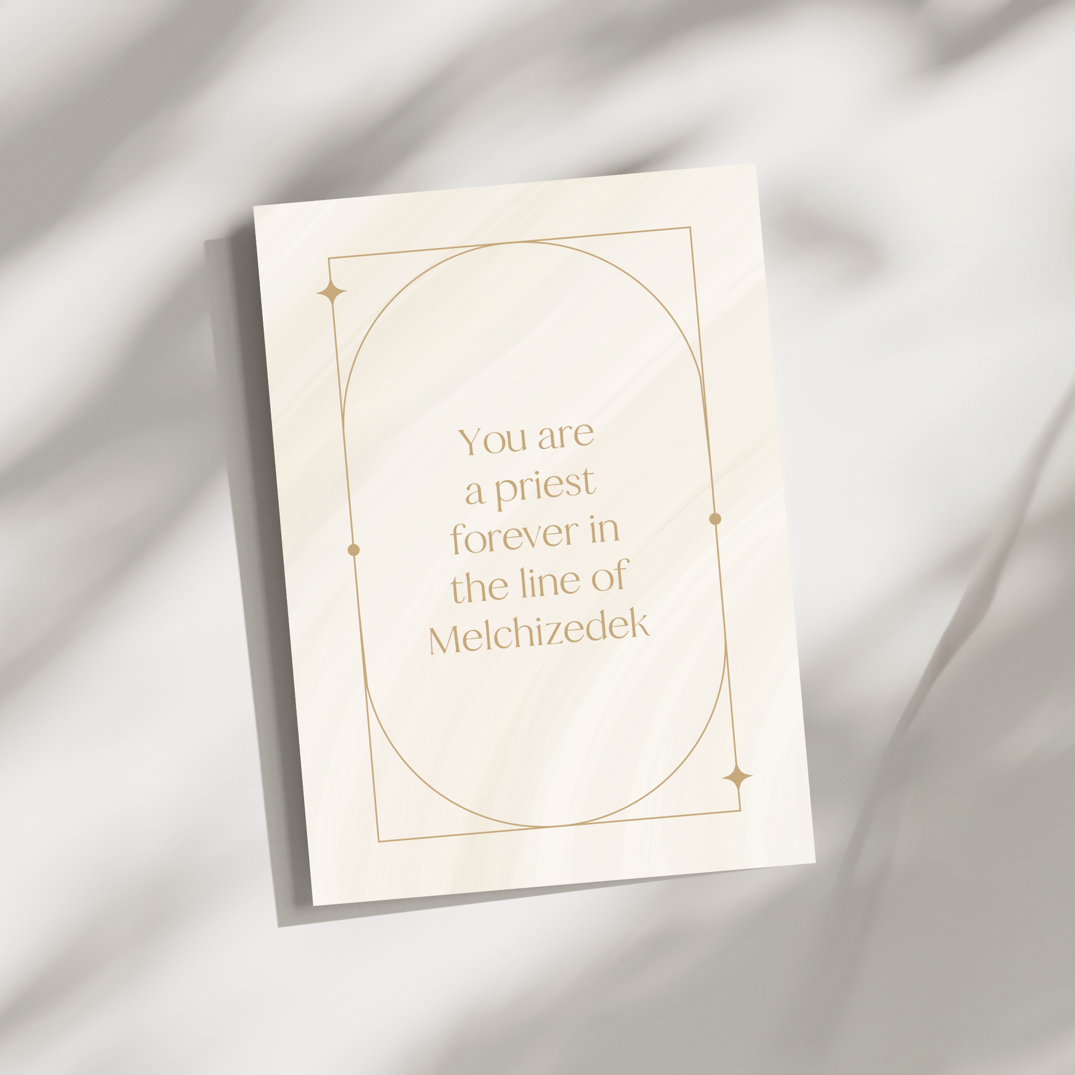 ‘A Priest Forever’ Folded Greeting Card