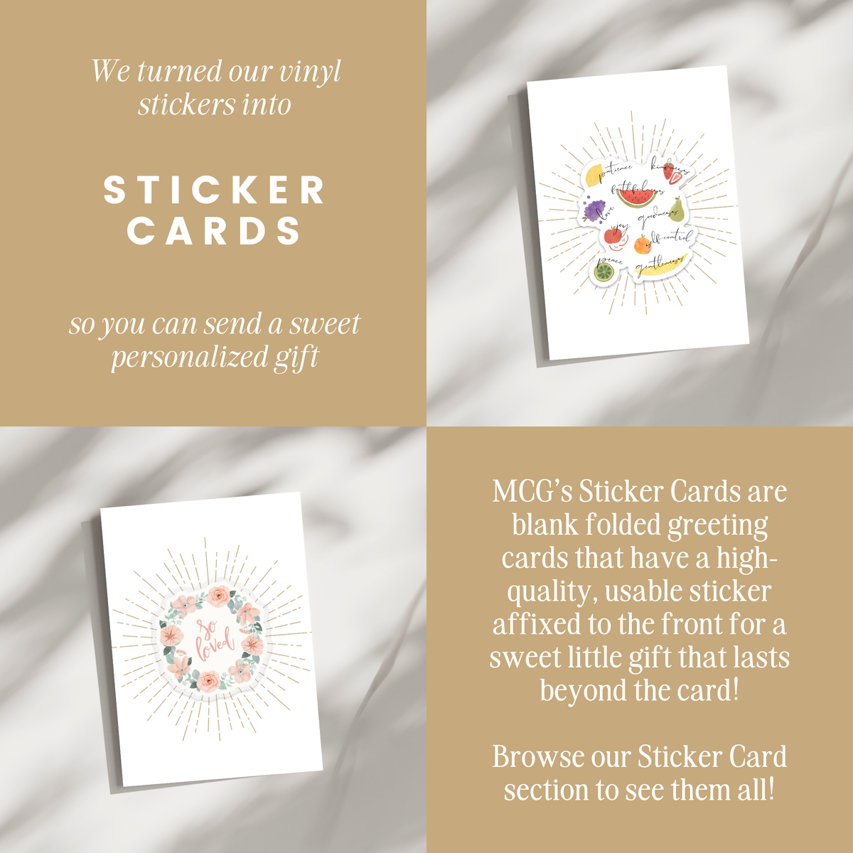 ‘Fruit of the Spirit' Sticker Card