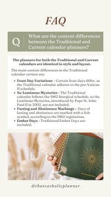 2025 Catholic Liturgical Planner