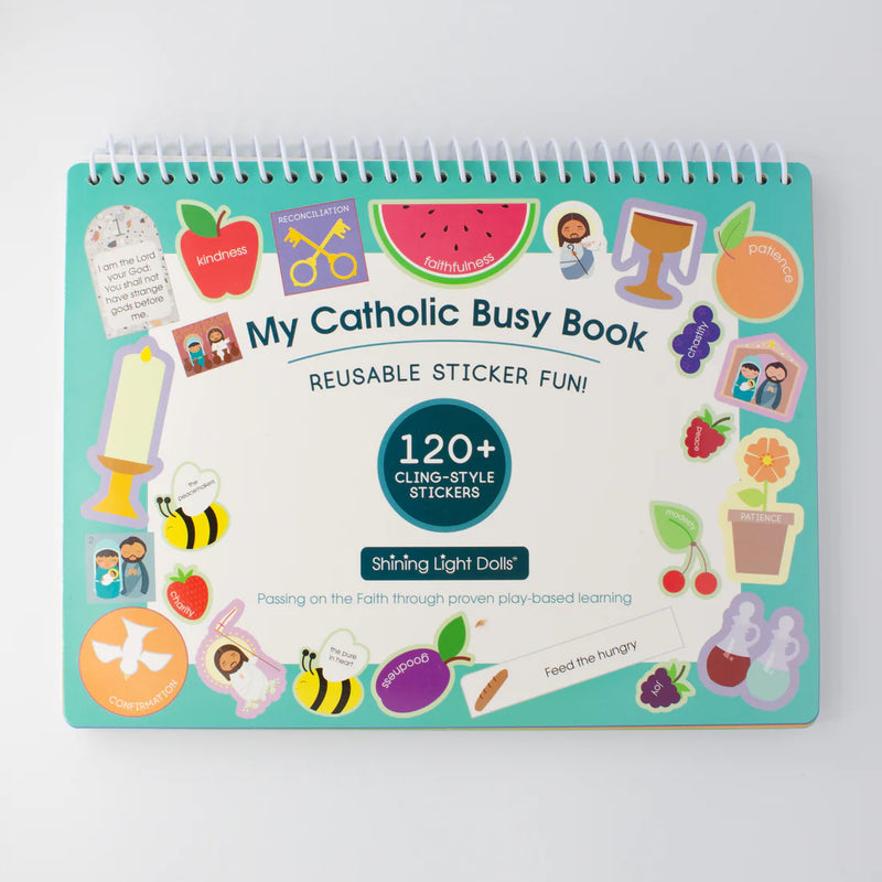 My Catholic Reusable Sticker Busy Book