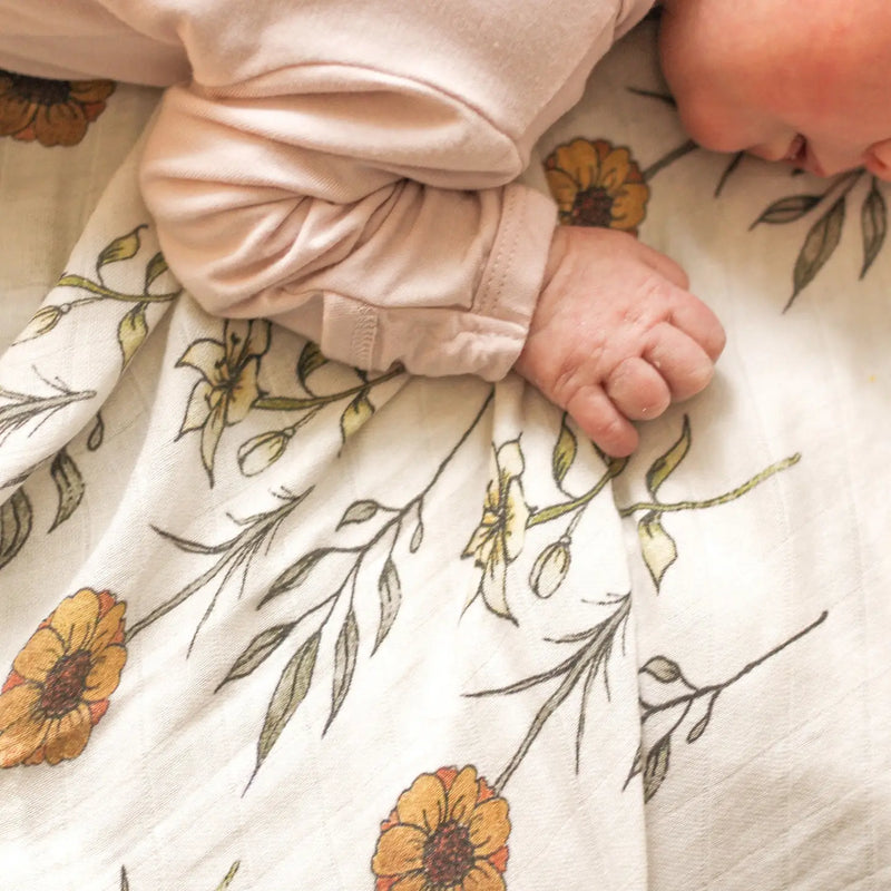 Holy Family Muslin Swaddle Blanket