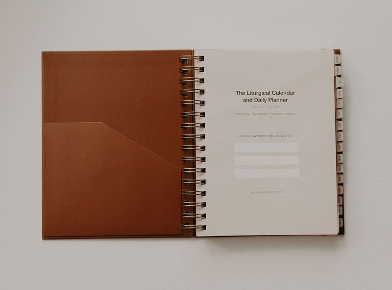 *COMING SOON* BIS *FULL-SIZE* 2024 Liturgical Calendar Year Planner