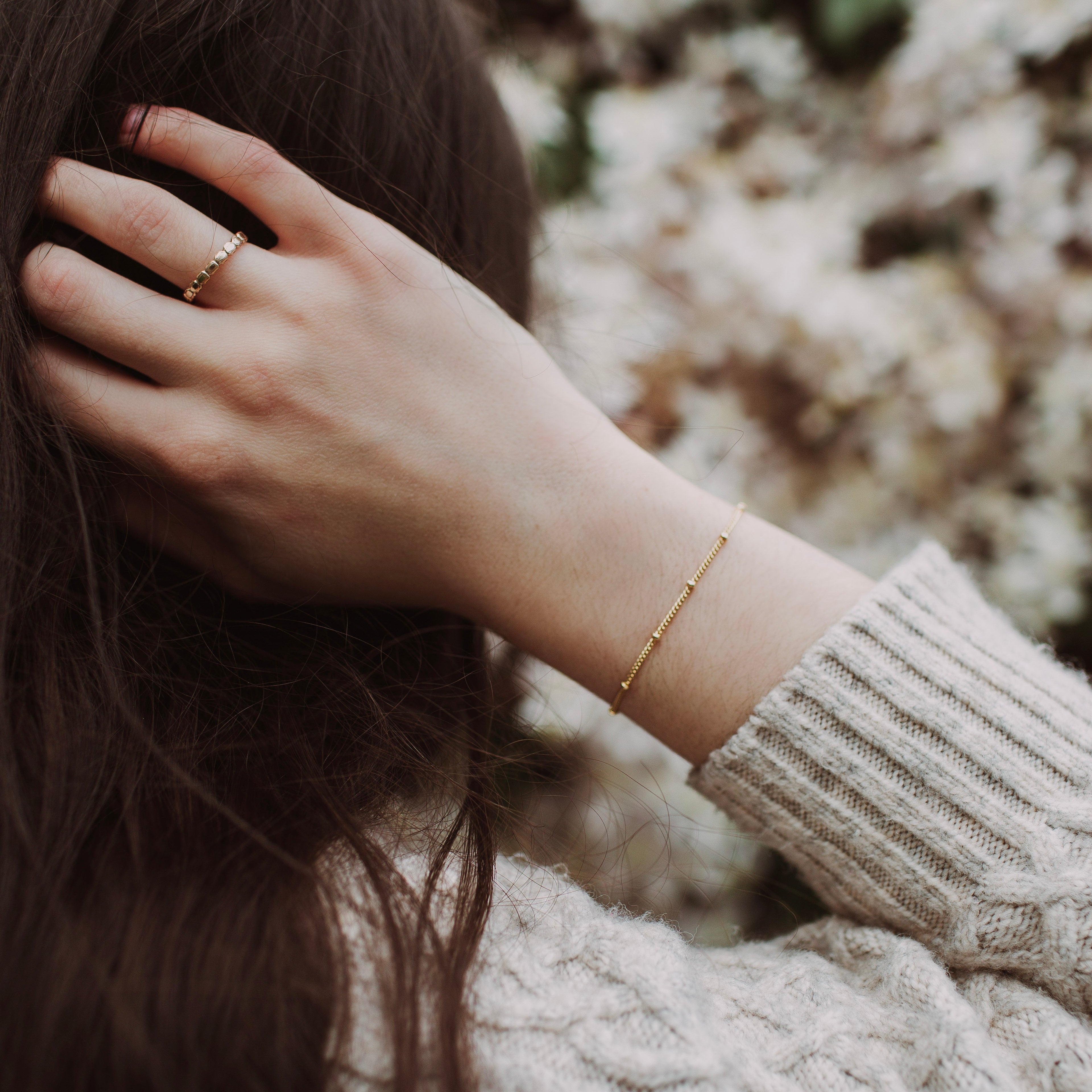 Satellite Bracelet // 18k Gold-Filled
