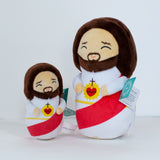 Sacred Heart Jesus Plush by Shining Light Dolls
