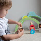 ‘Easter Morning’ Wooden Playset