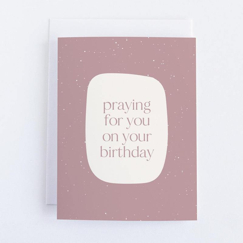 ‘Praying for You’ Birthday Greeting Card